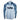 Back of UPF long sleeve hoody with a light blue back, blue camo sleeves, and a full back Skeeter Team logo.