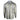 Back of a grey and green textured hooded long sleeve.