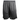 Front of heather grey performance shorts with an elastic waistband.