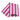 A pink and white vertically striped towel with a black Skeeter logo printed near the bottom, displayed on a clean white background.
