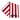 A red and white vertically striped towel with a black Skeeter logo printed near the bottom, displayed on a clean white background.