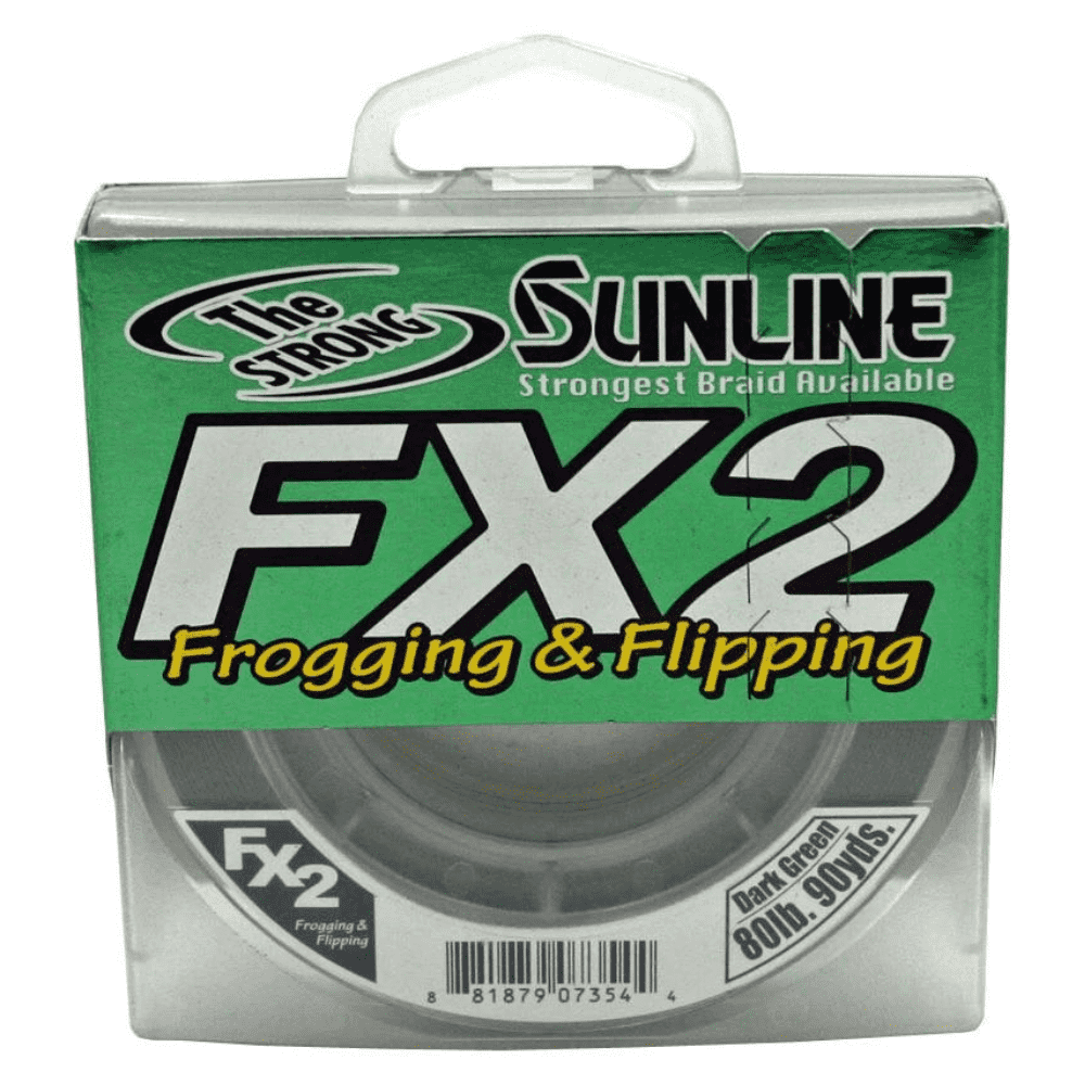 Skeeter Sunline Fx2 Braid Green - Blue 230yd