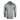 Back of a light gray hooded long sleeve shirt.