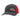 Grey and red hat with a red and white skeeter team logo on the front left panel.