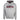 Front of a light grey hoodie with a center chest Skeeter logo in red and black. The fabric inside of the hood is a pattern of Skeeter Team logos in red.