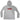 A light grey youth hooded performance long sleeve with the Skeeter Team logo printed in red and black across the chest. 