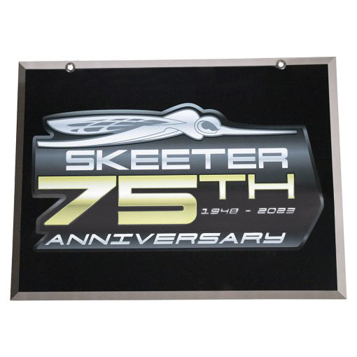 Skeeter 75Th Anniversary Sign