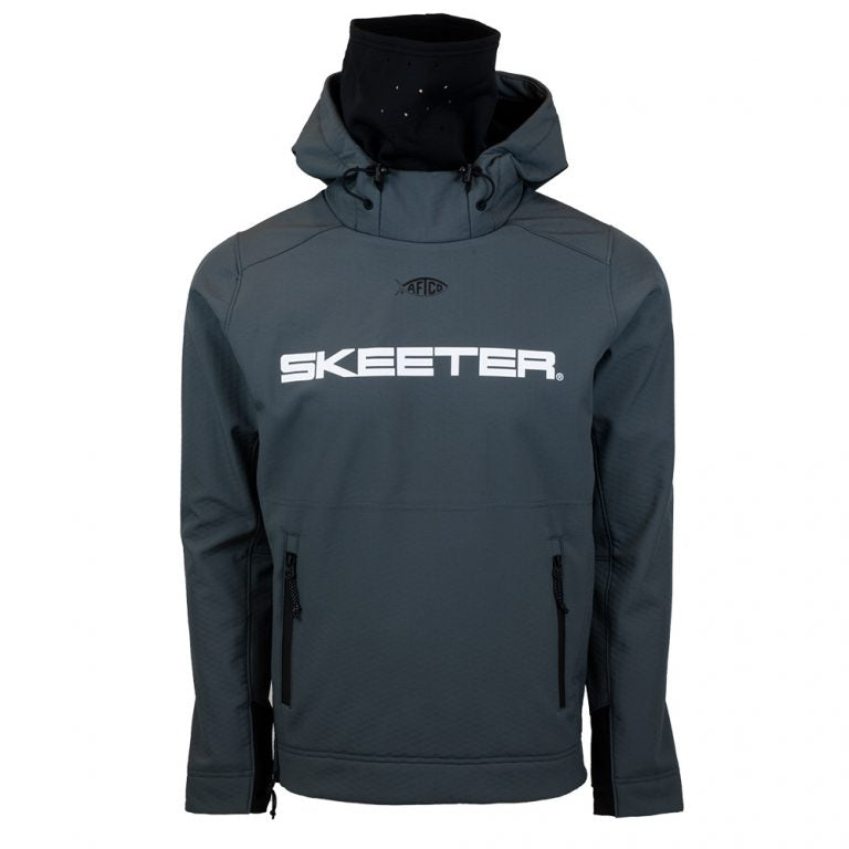 Skeeter AFTCO Reaper Windproof Pullover - Charcoal