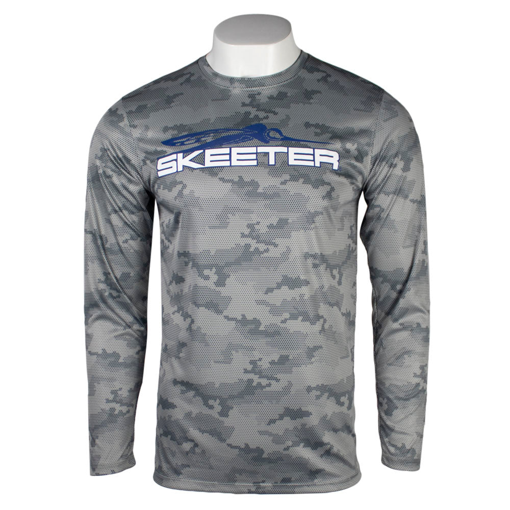 Skeeter Grey Camo Long Sleeve