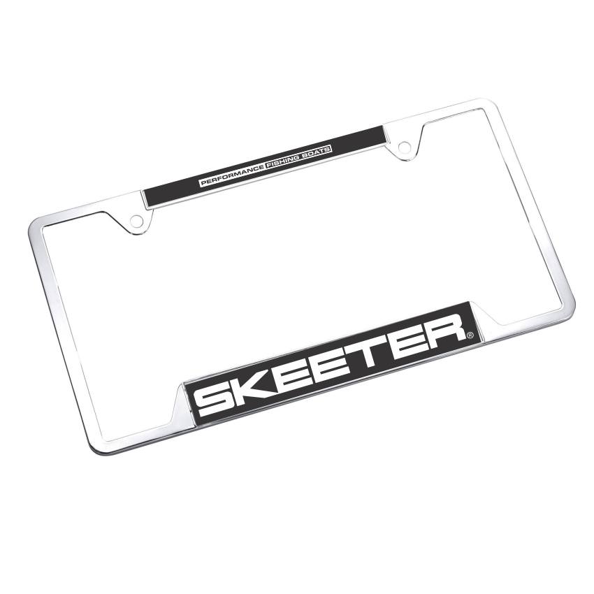 Skeeter Metal License Plate Frame