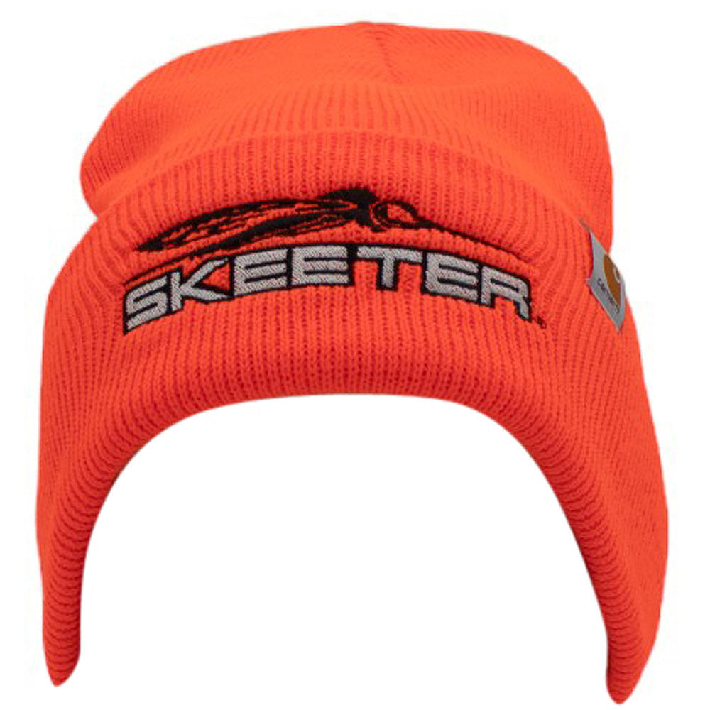 Skeeter Safety Orange Carhartt Beanie