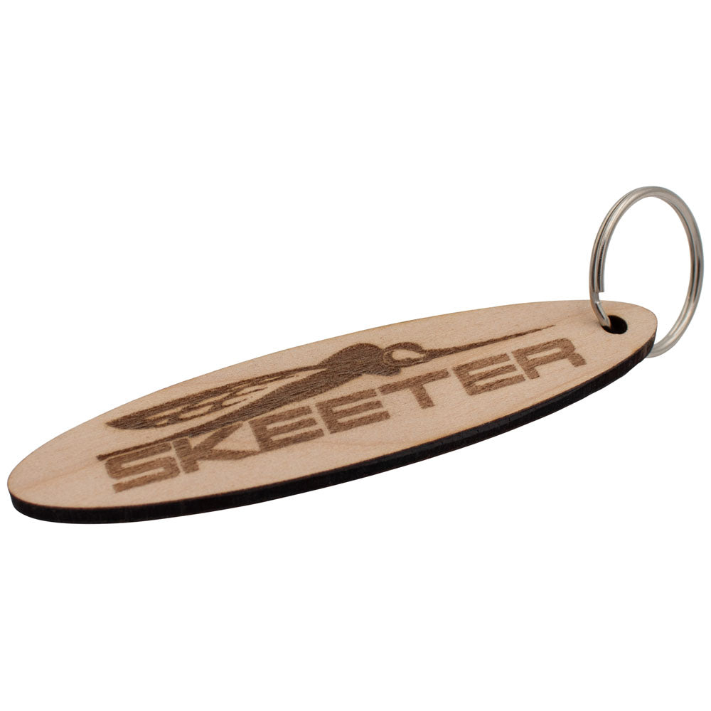 Skeeter Wooden Key Chain