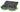 Spro 3700 Waterproof Box - Black/Green