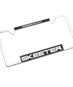 metal license plate frame