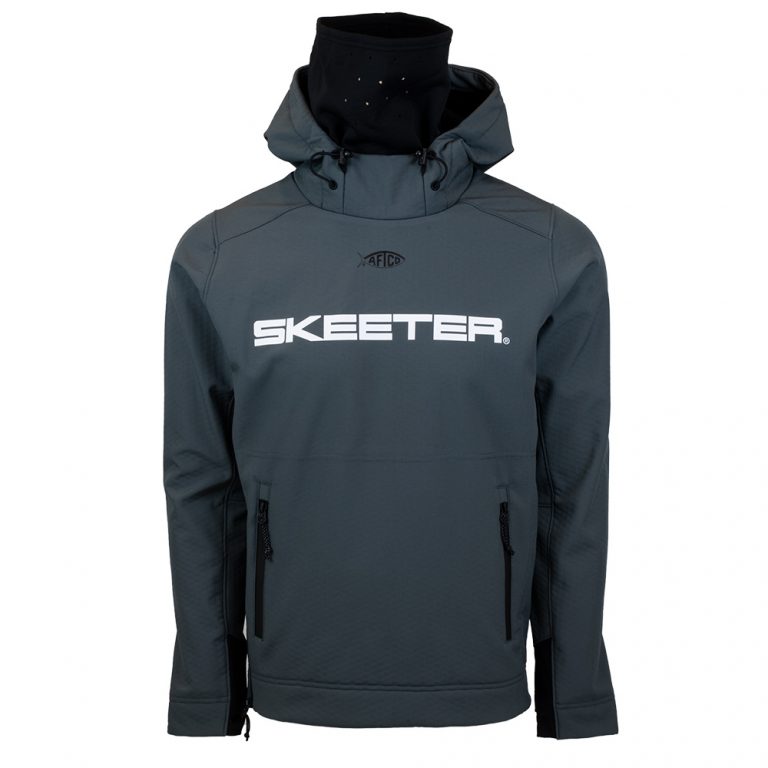 Skeeter AFTCO Reaper Windproof Pullover - Charcoal - Skeeter Apparel