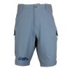AFTCO Slate Blue Fishing Shorts